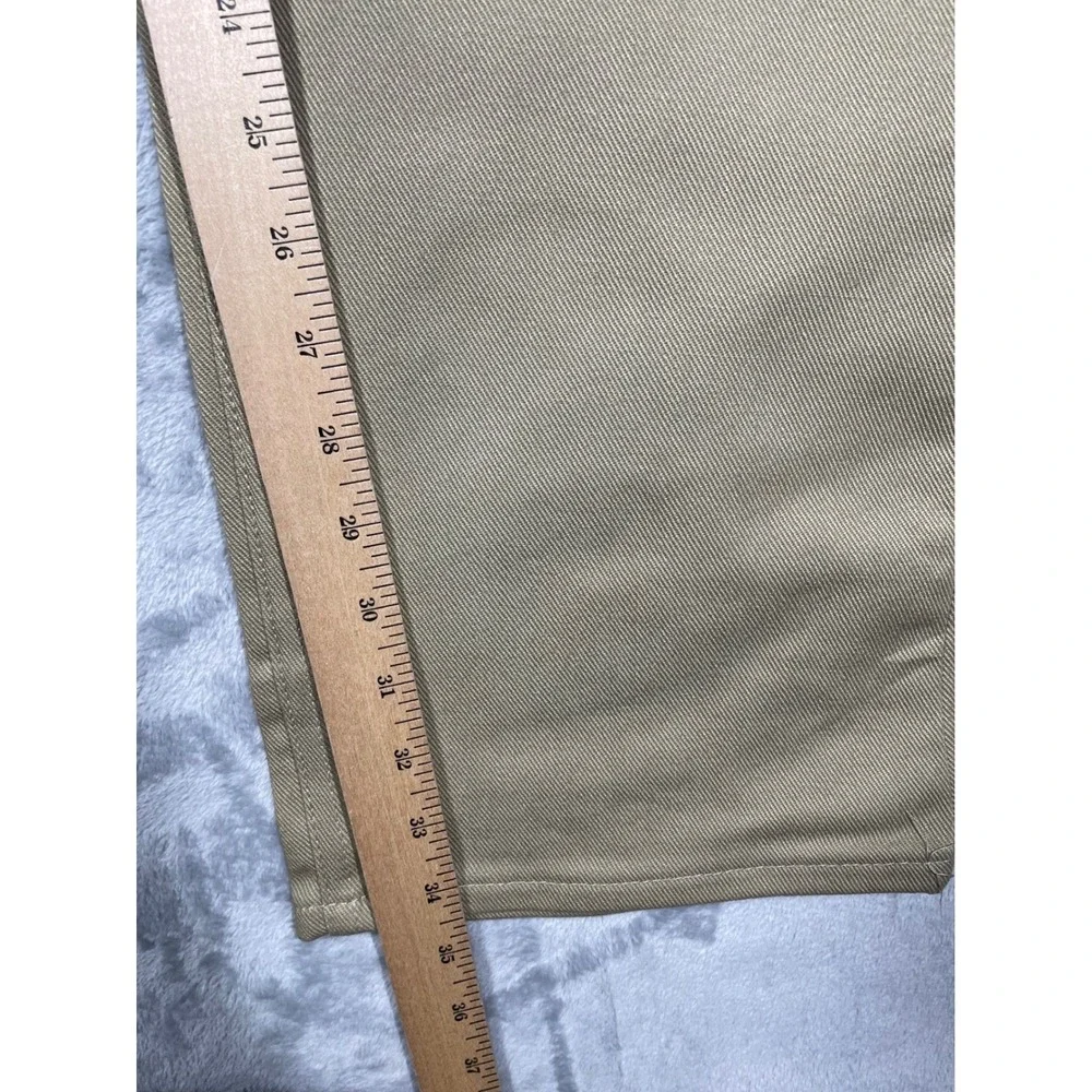 Vintage Levis 509 9722 Mens 38x34 Tan Khaki Straight Leg Jeans Made USA 80s NEW